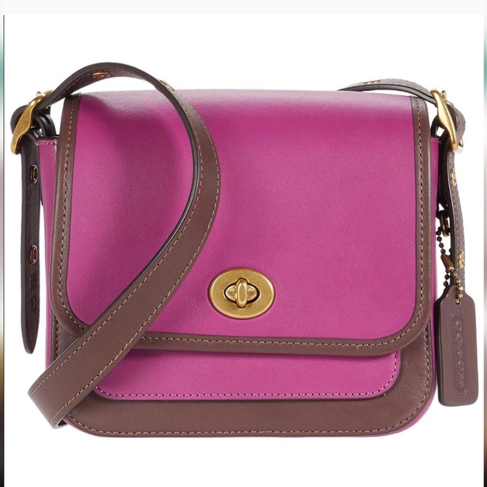 COACH Rambler Crossbody Color Block Mini - Picture 2 of 6